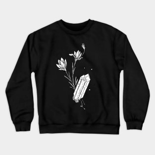 Crystals and Flowers Crewneck Sweatshirt